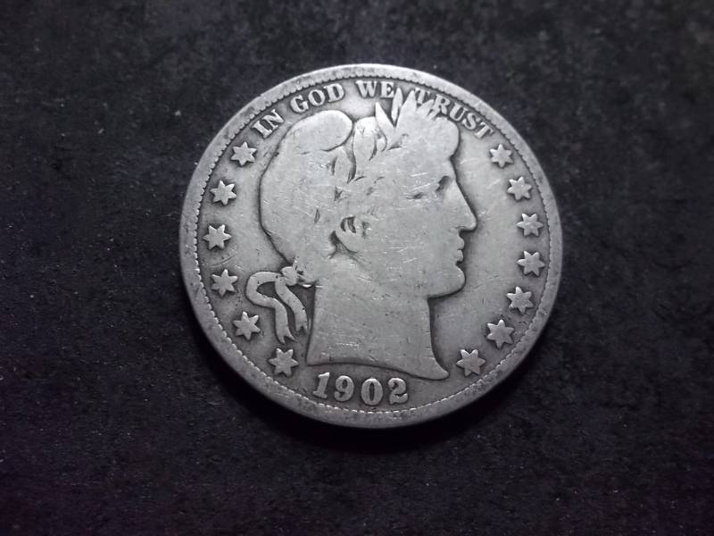 lot 73 image: 1902 S Barber Half Dollar