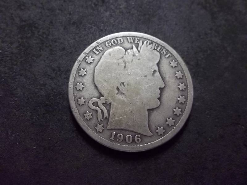lot 78 image: 1906 Barber Half Dollar