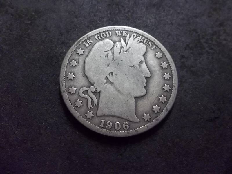 lot 79 image: 1906 O Barber Half Dollar