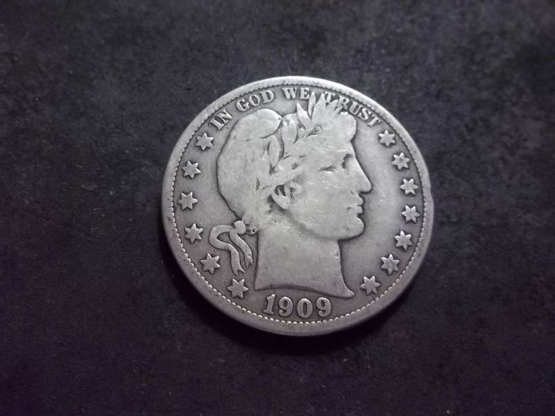 lot 88 image: 1909 O Barber Half Dollar