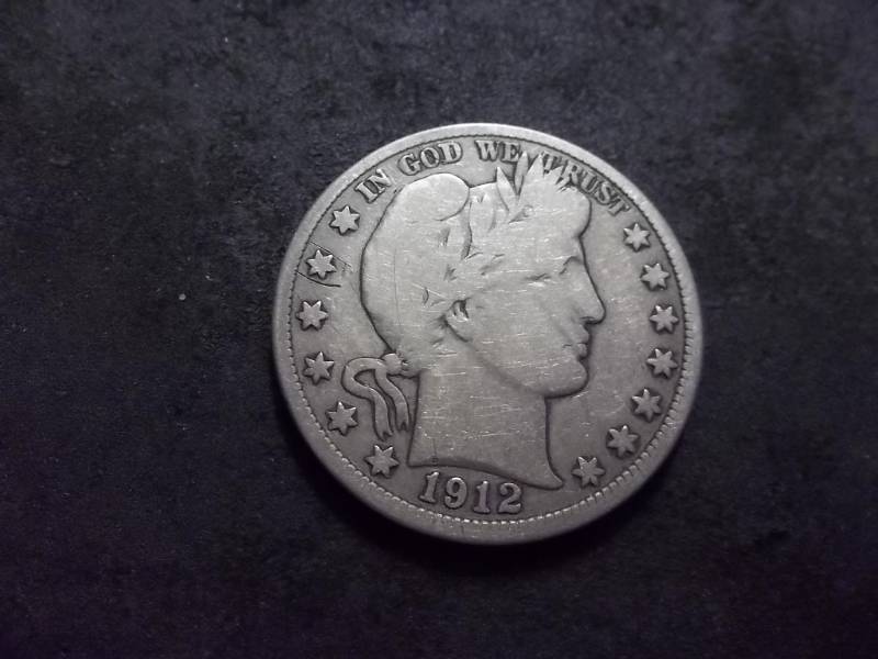 lot 93 image: 1912 Barber Half Dollar