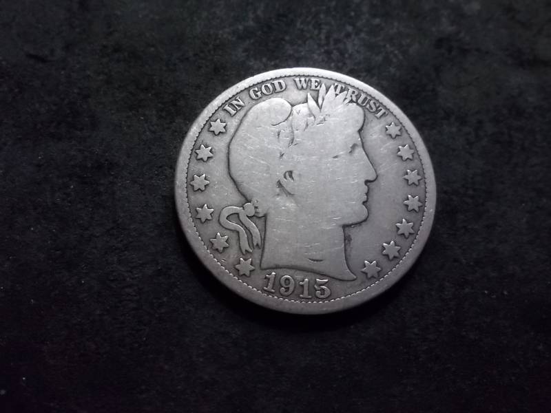 lot 98 image: 1915 S Barber Quarter