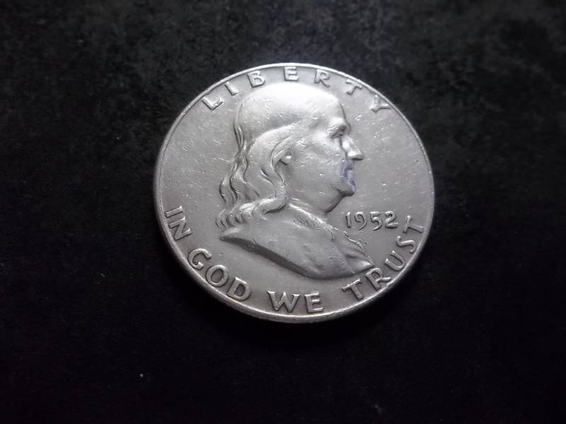 lot 108 image: 1952 D Franklin Half Dollar