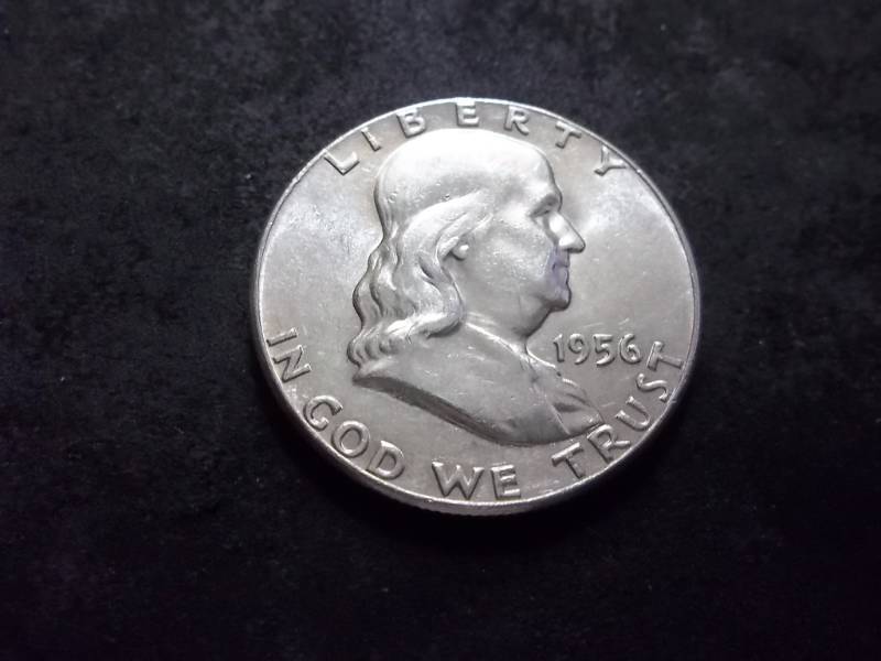 lot 116 image: 1956 Franklin Half Dollar
