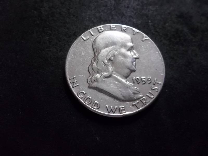 lot 119 image: 1959 Franklin Half Dollar