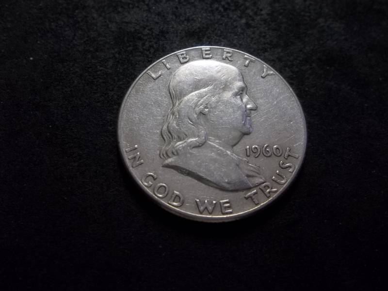 lot 121 image: 1960 Franklin Half Dollar