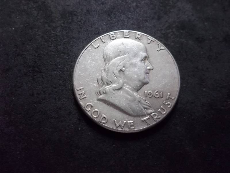 lot 123 image: 1961 Franklin Half Dollar