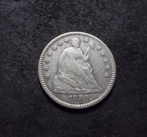 lot 131 image: 1858  Half Dime