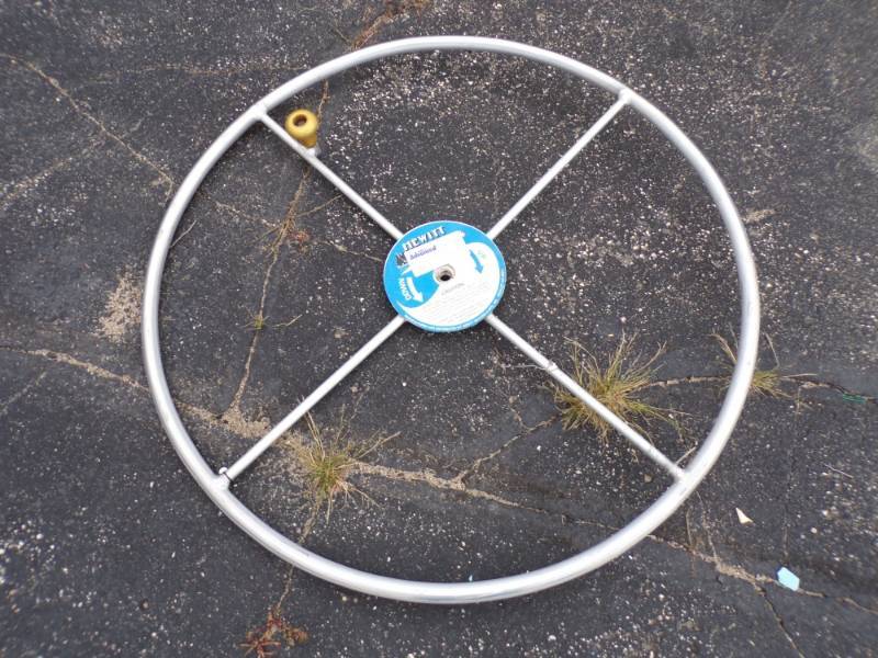 lot 15 image: Aluminum boat Lift wheel