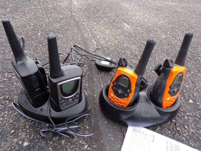 lot 18 image: 2 Pair of 2 way Radios