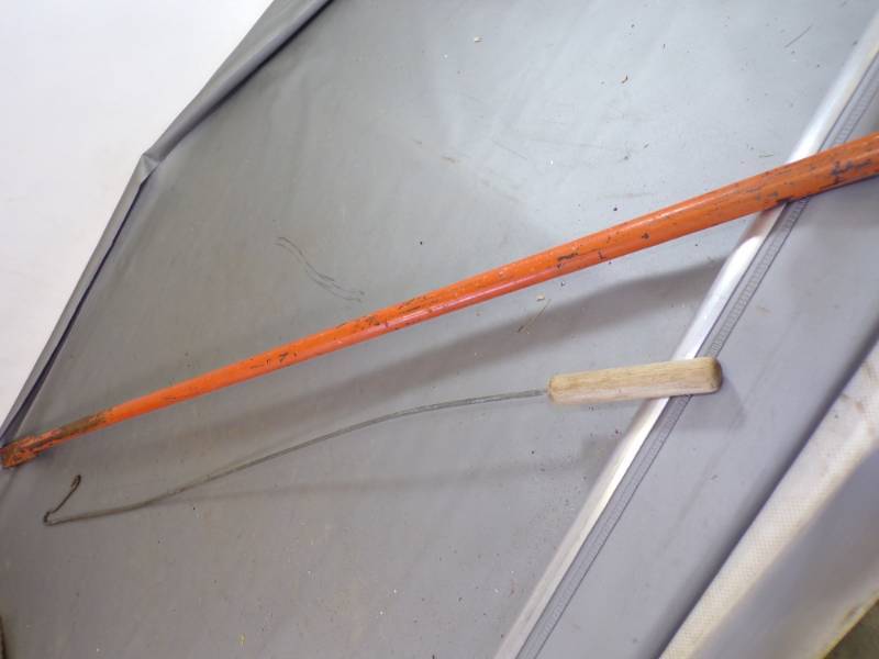 lot 41 image: Ice Chisel and Gaff