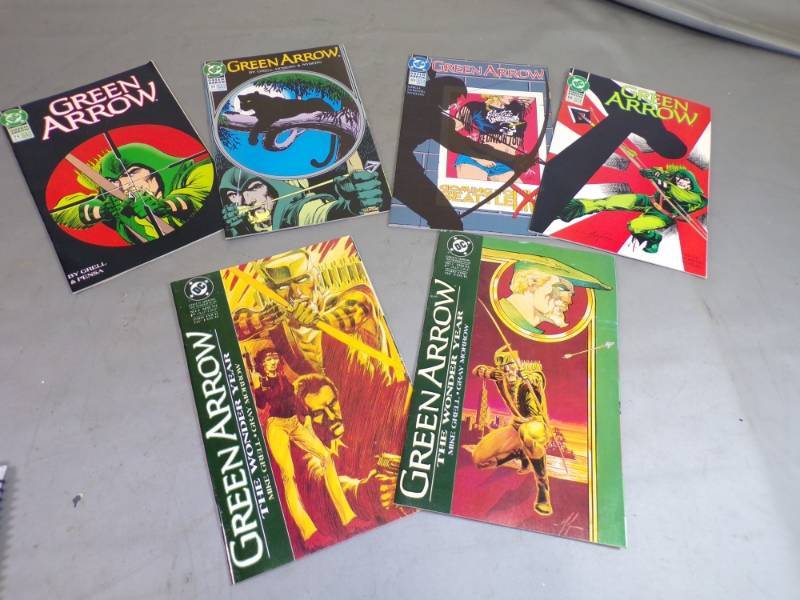 lot 80 image: Green Arrow Comics 1992-1993
