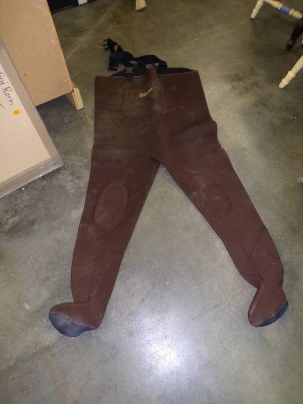lot 117 image: Cabelas Stocking Waders  Size 2XLS