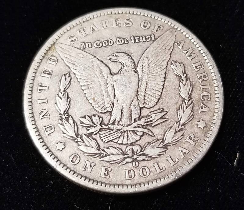 lot 62 image: 1891-O MORGAN SILVER DOLLAR
