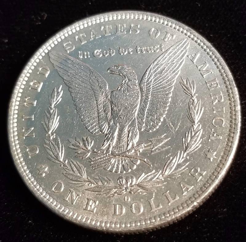 lot 15 image: 1881-O MORGAN SILVER DOLLAR BU-UNC