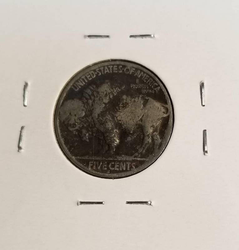 lot 19 image: 1918-S US BUFFALO NICKEL