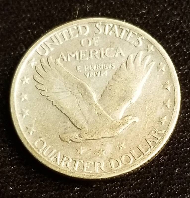 lot 20 image: 1929-S STANDING LIBERTY QUARTER VF