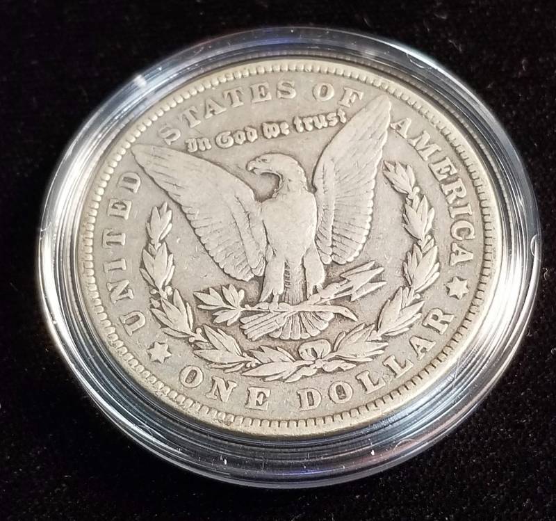 lot 21 image: 1902 MORGAN SILVER DOLLAR IN AIRTITE