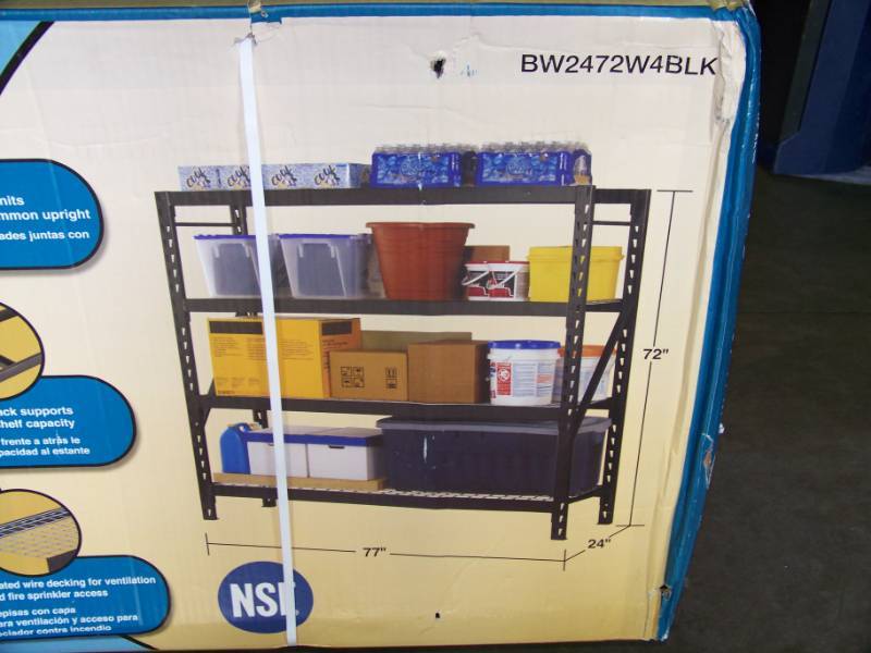 lot 7 image: Edsal, Muscle Rack, Industrial Strength, Welded Storage Rack - NEW in Original Box