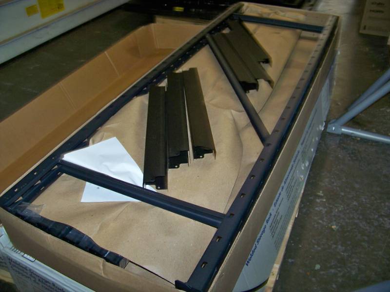 lot 11 image: Edsal, Muscle Rack, Industrial Strength, Welded Storage Rack in Original Box