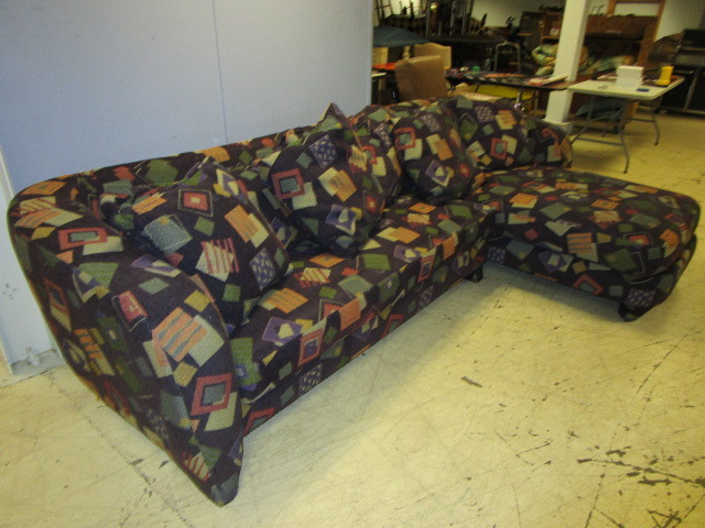 lot 608 image: PREVIEW FURNITURE COMPANY SOFA WITH CHAISE