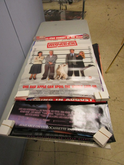 lot 656 image: ASSORTED FILM POSTERS