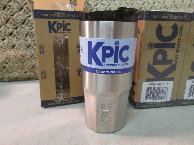 lot 27 image: Lot of 6 - 20 ounce K Pic Double Wa...