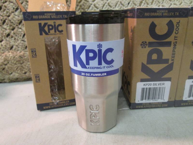lot 28 image: Lot of 6 - 20 ounce K Pic Double Wa...
