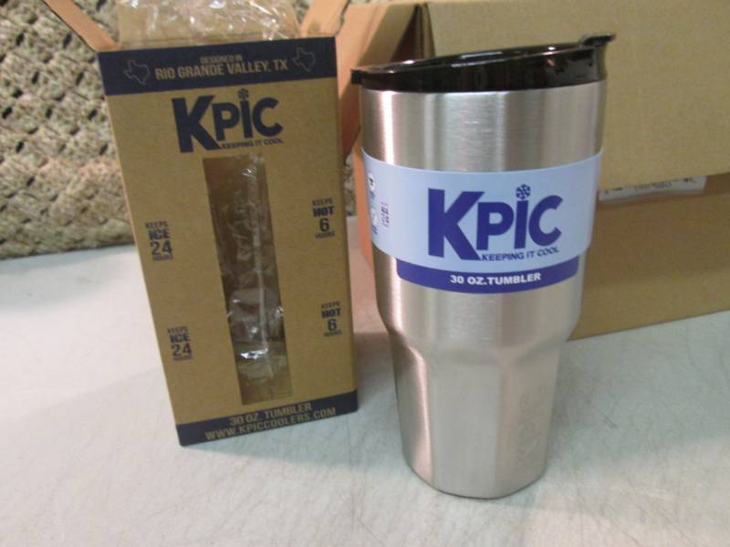 lot 32 image: Lot of 6 - 30 ounce K Pic Double Wa...