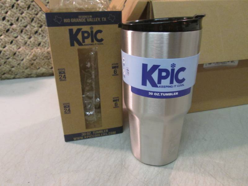 lot 34 image: Lot of 6 - 30 ounce K Pic Double Wa...