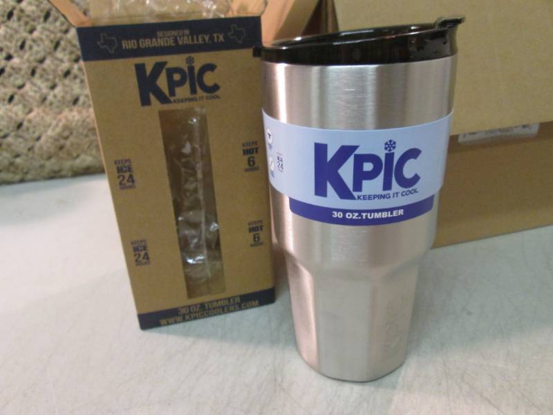 lot 35 image: Lot of 6 - 30 ounce K Pic Double Wa...