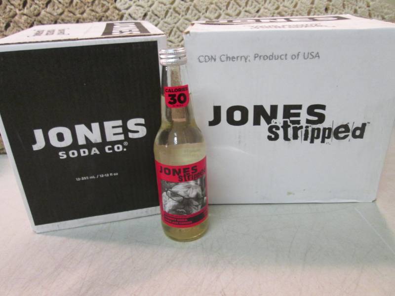 lot 37 image: 2 - 12 Packs of Jones Stripped Cher...