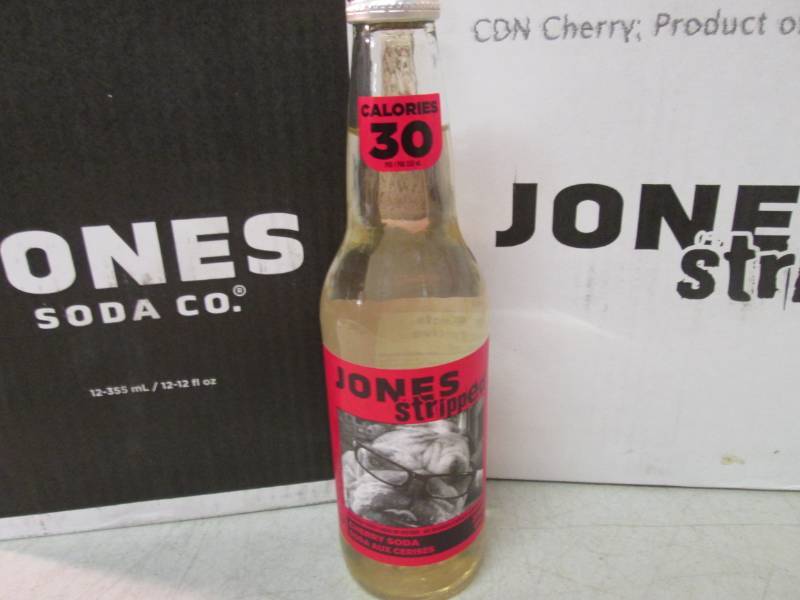 lot 38 image: 2 - 12 Packs of Jones Stripped Cher...