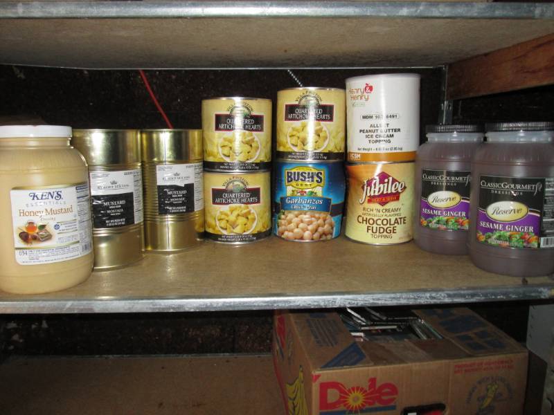 lot 41 image: Lot of Large CansContainers of Ass...