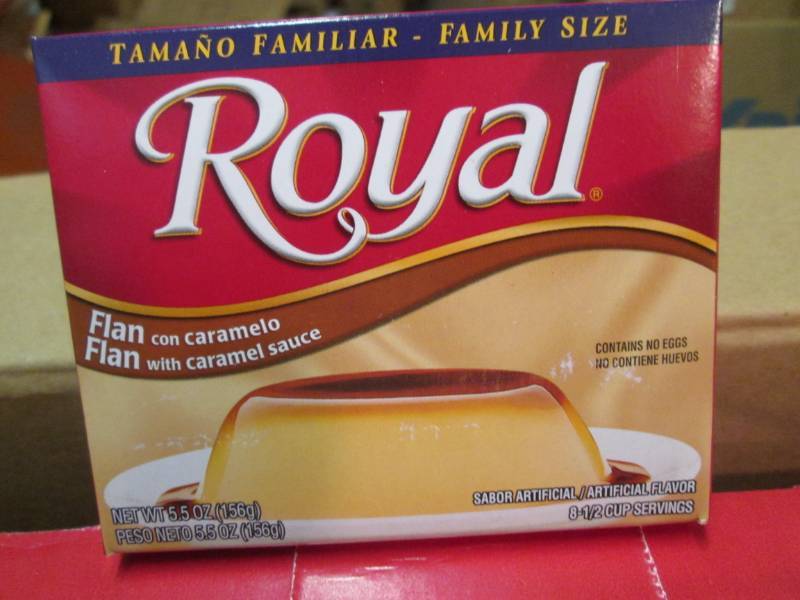 lot 46 image: Case of Royal Dessert Flan with Car...