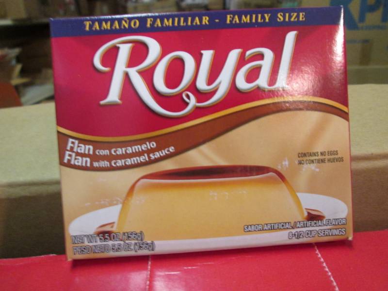 lot 47 image: Case of Royal Dessert Flan with Car...