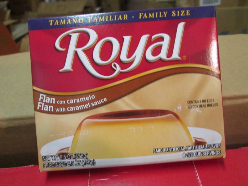 lot 49 image: Case of Royal Dessert Flan with Car...