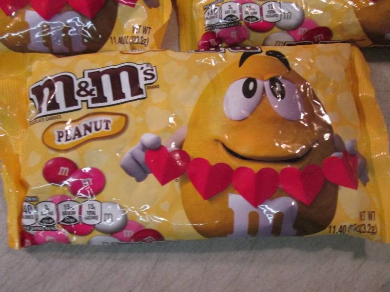 lot 100 image: 3 Bags of Peanut M&Ms Best by Sep ...