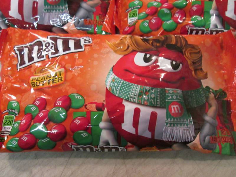 lot 102 image: 3 Bags of Peanut Butter M&Ms Best ...