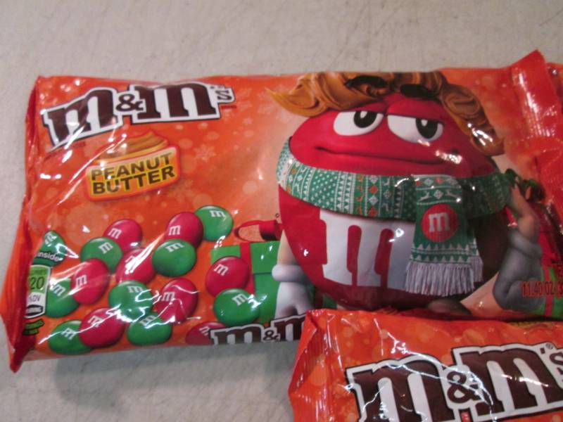 lot 103 image: 3 Bags of Peanut Butter M&Ms Best ...
