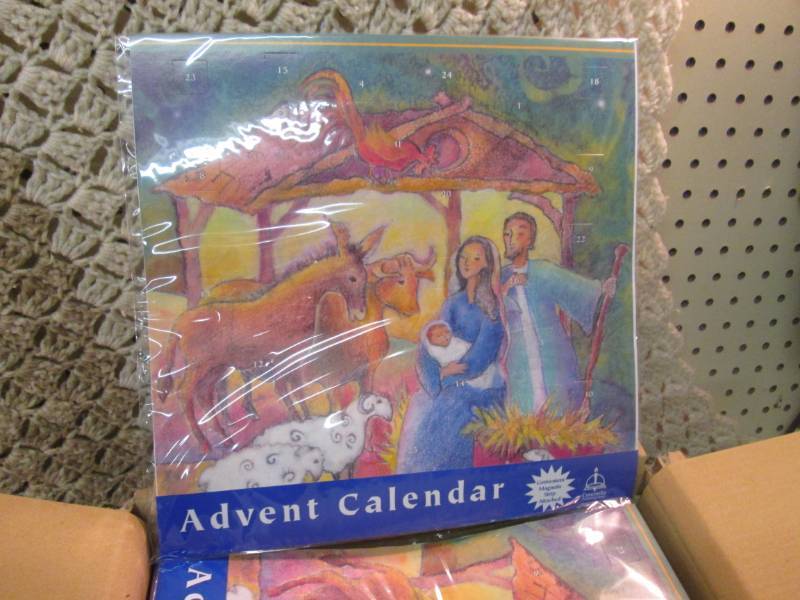 lot 120 image: Case of 200 Concordia Advent Calend...