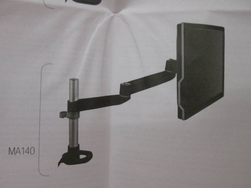 lot 122 image: 3M Monitor Arm Box was unopened.  D...