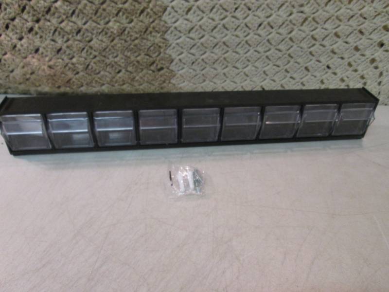 lot 123 image: Wall Hanging 9-Tipout Bin Organizer...