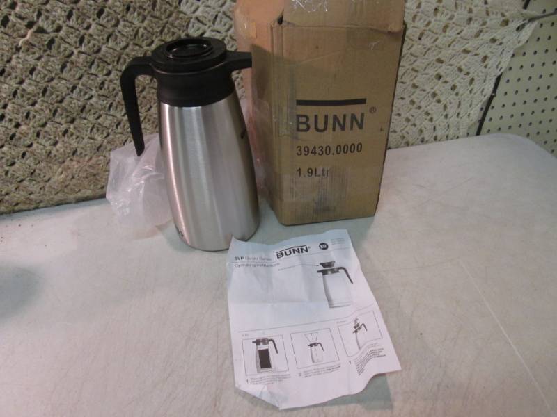 lot 144 image: Bunn Thermal Coffee Pitcher Open Bo...