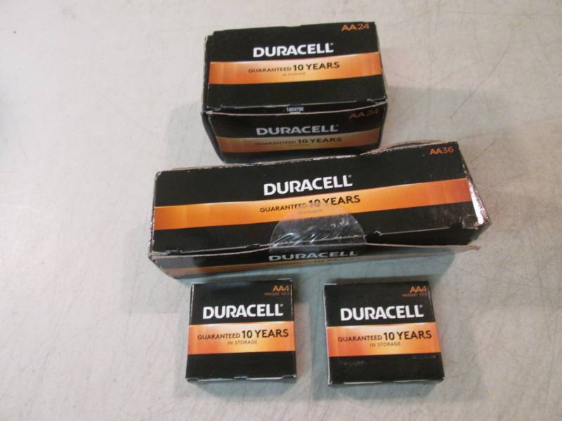 lot 145 image: Lot of 68 AA Batteries  EC1...