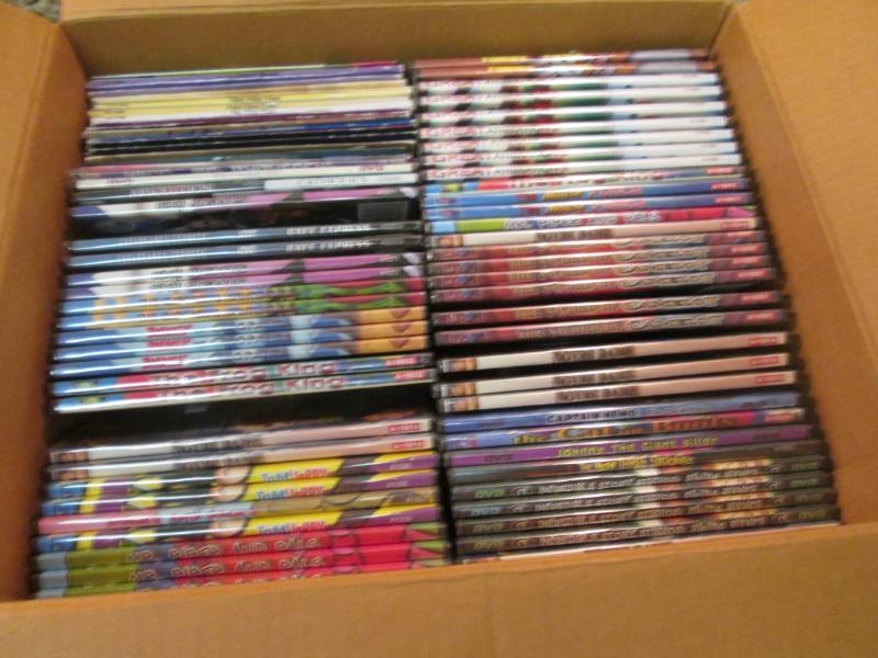 lot 152 image: Lot of 75 New Unopened DVDs  A-4...