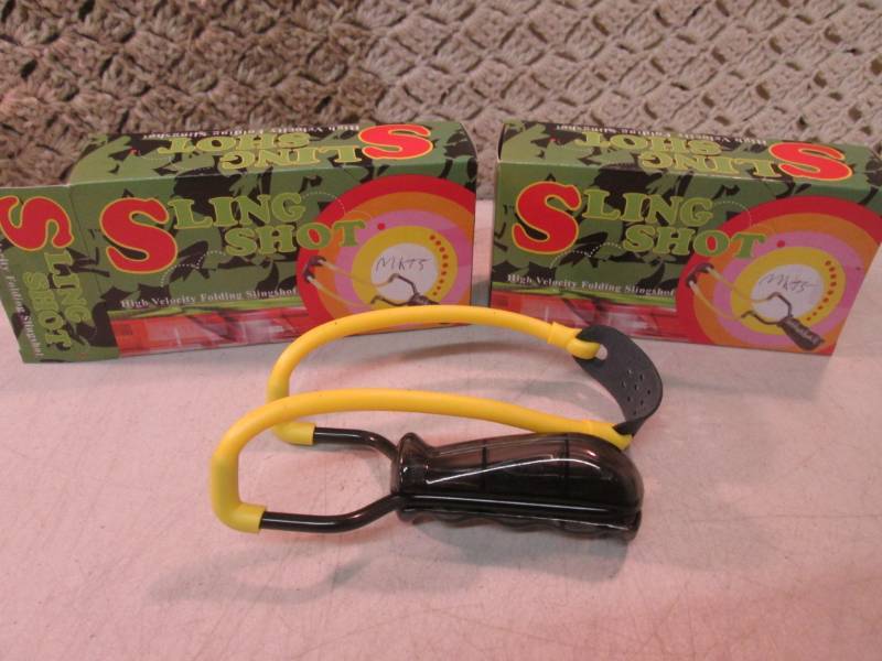 lot 158 image: Lot of 2 Slingshots New  RMDR...