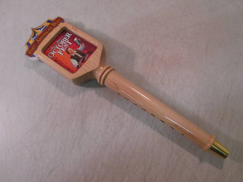 lot 176 image: Sam Adams Octoberfest Beer Tap Hand...