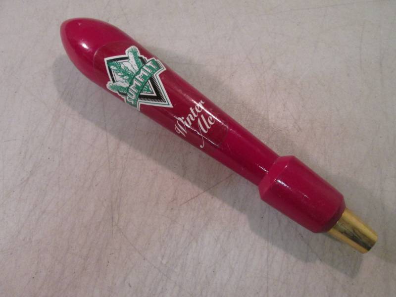 lot 205 image: Summit Winter Ale Beer Tap Handle 1...