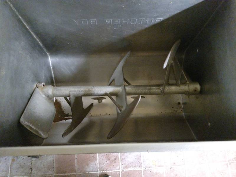 Butcher Boy 100 lb. Meat Mixer, 110... Mansfield Meats KBID